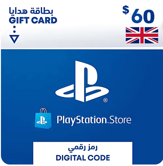 PSN $60 Giftcard (UK)